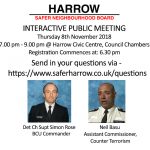 Public Meeting - 8th November 2018
