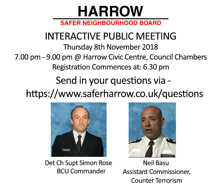 Public Meeting - 8th November 2018